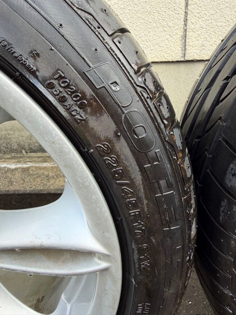  17インチホイール タイヤ付き