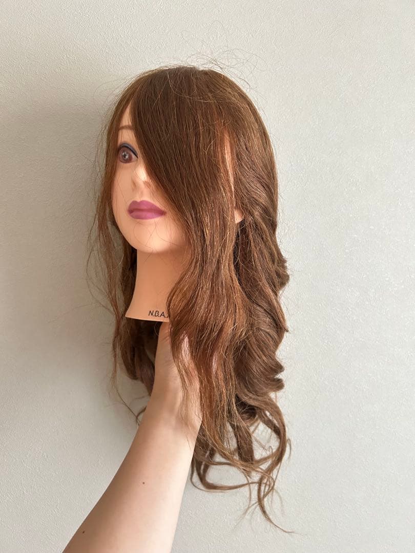 NBAA アップウィッグ　ブラウン