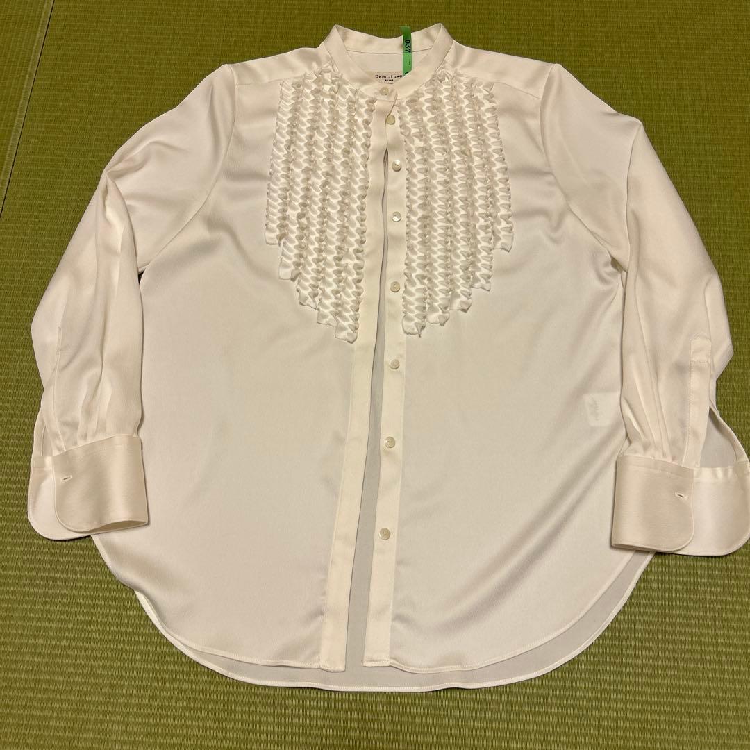 Demi-Luxe BEAMS デミルクスビームス フリルブラウス