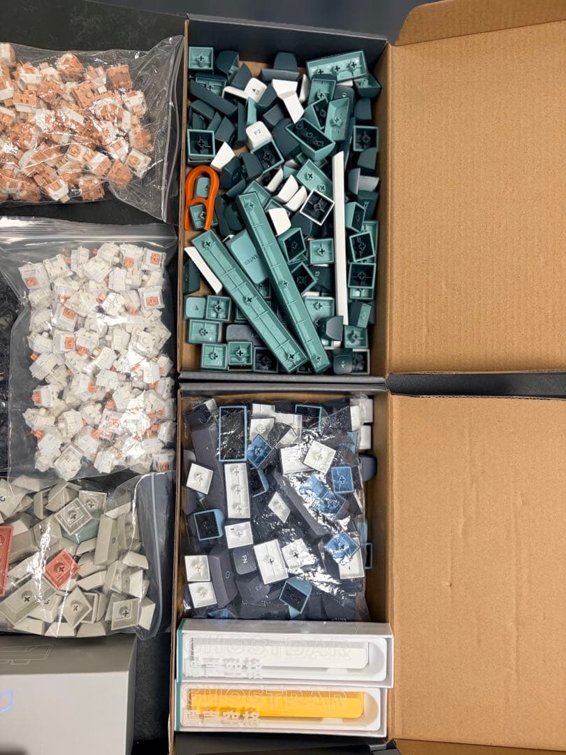 自作キーボード パーツ 素材 まとめ売り セット キーキャップ