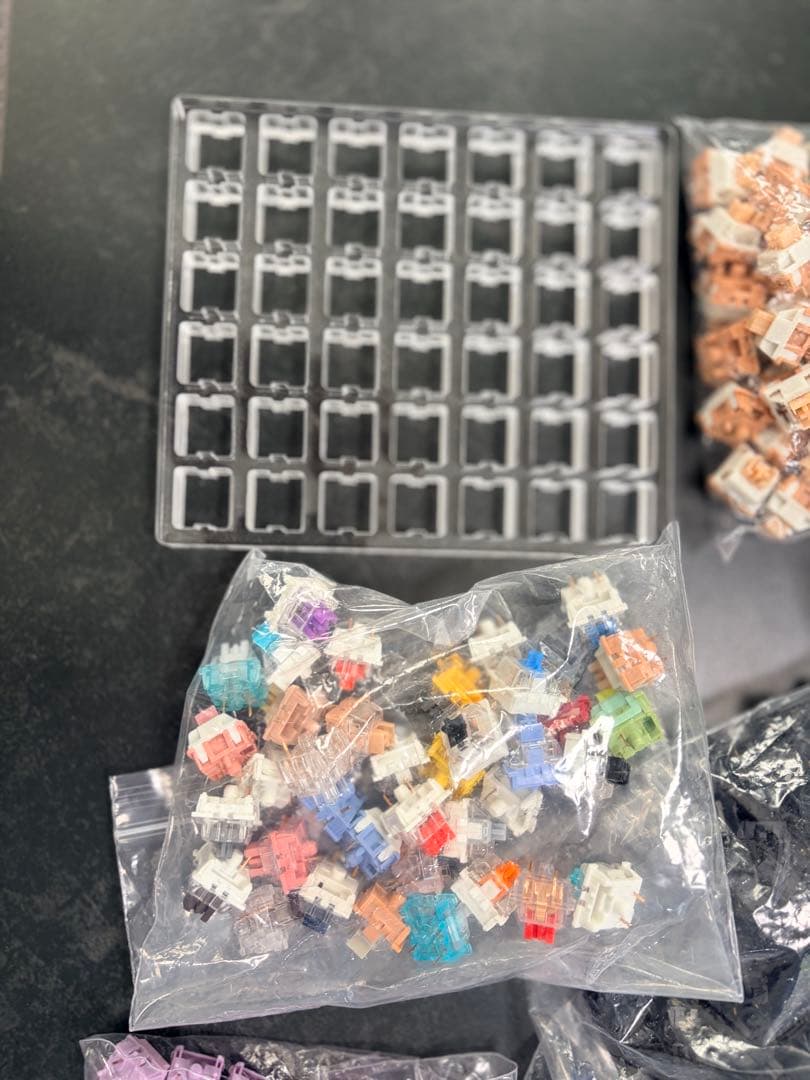 自作キーボード パーツ 素材 まとめ売り セット キーキャップ