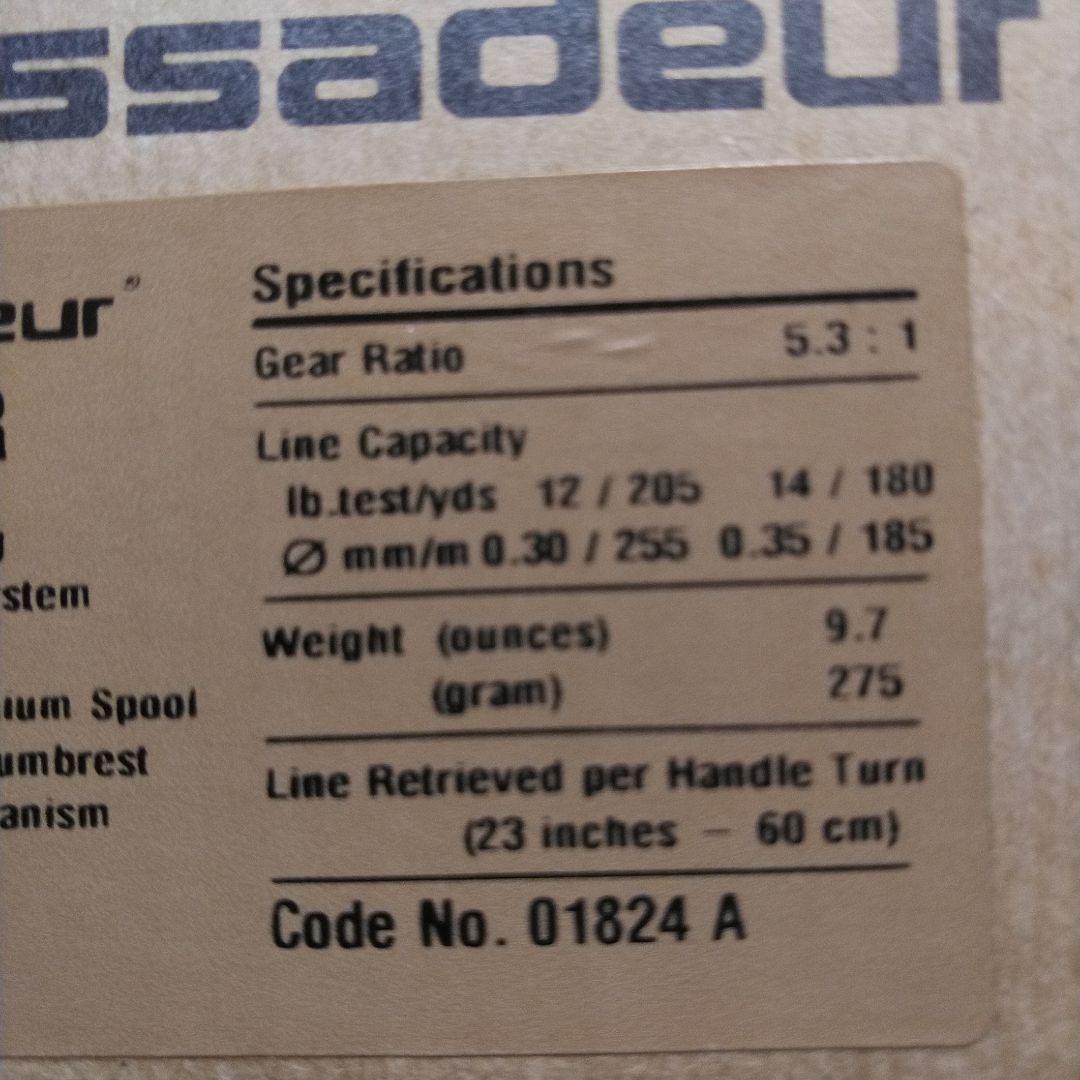 アブガルシア　アンバサダー　ファイブスター　ベイトリール