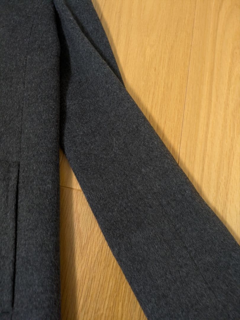 極美品　23区　ロロ・ピアーナ　ロロピアーナ　ウールコート　フード　38