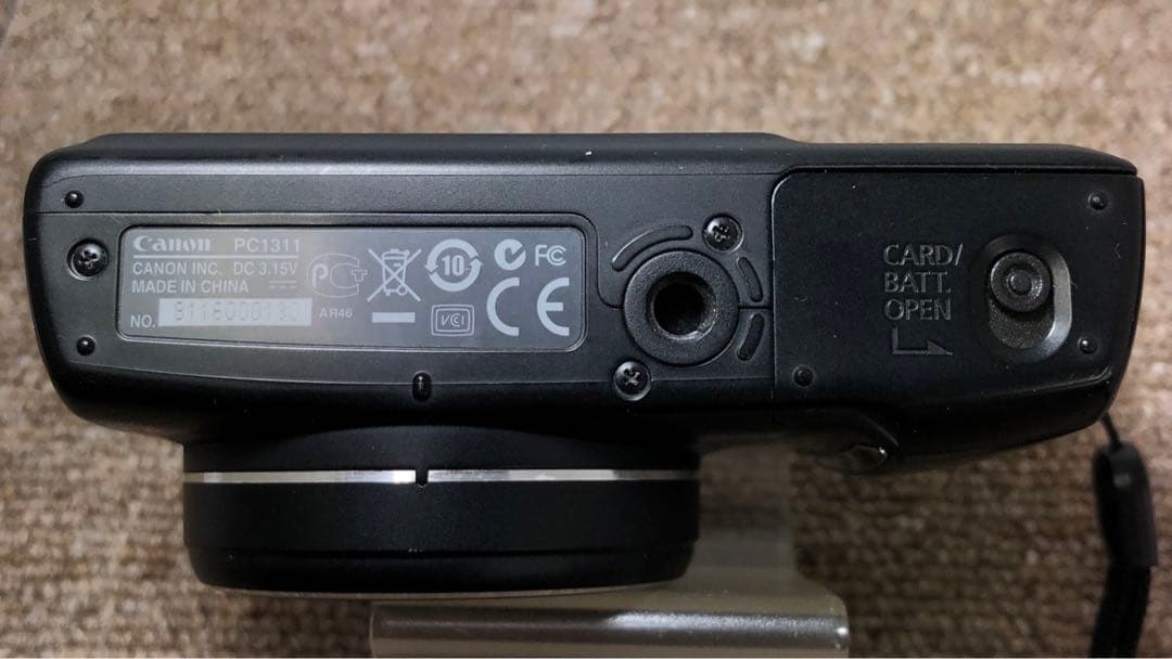 キャノン PowerShot SX110 IS 10倍ズーム ケース付 動作品