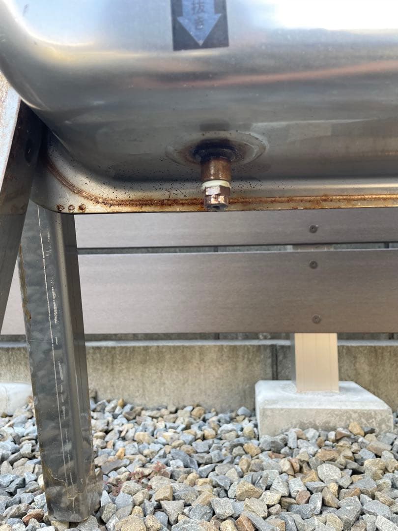 ステンレス灯油タンク【清掃済み】約90 L 中古