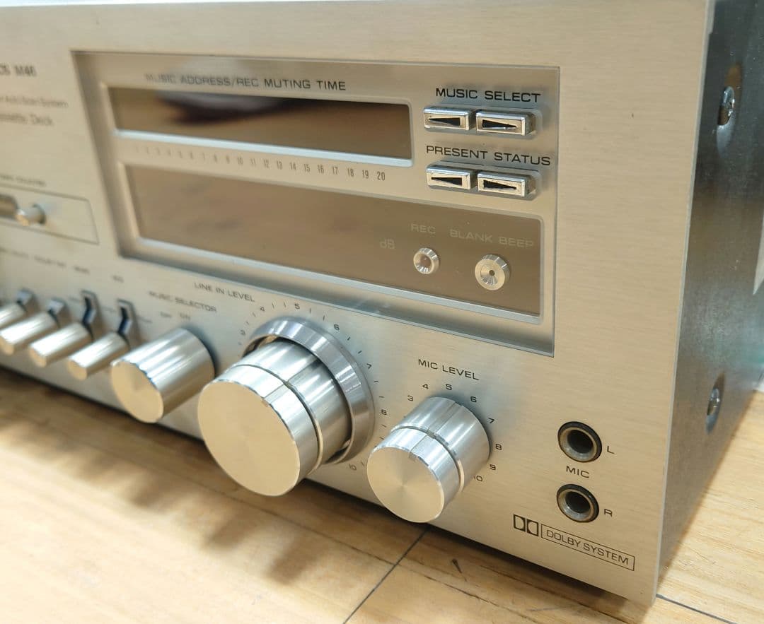 【￥74,800・1979年】Technics　RS- M46 カセットデッキ