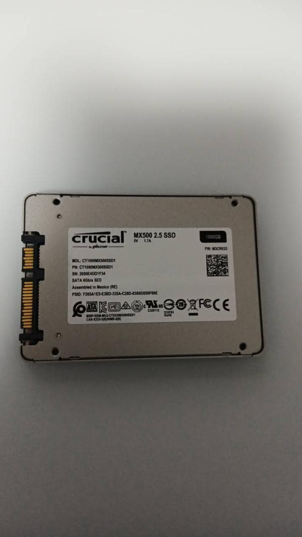 す*し様 Crucial MX500 2.5インチSSD 1TB(1000GB)