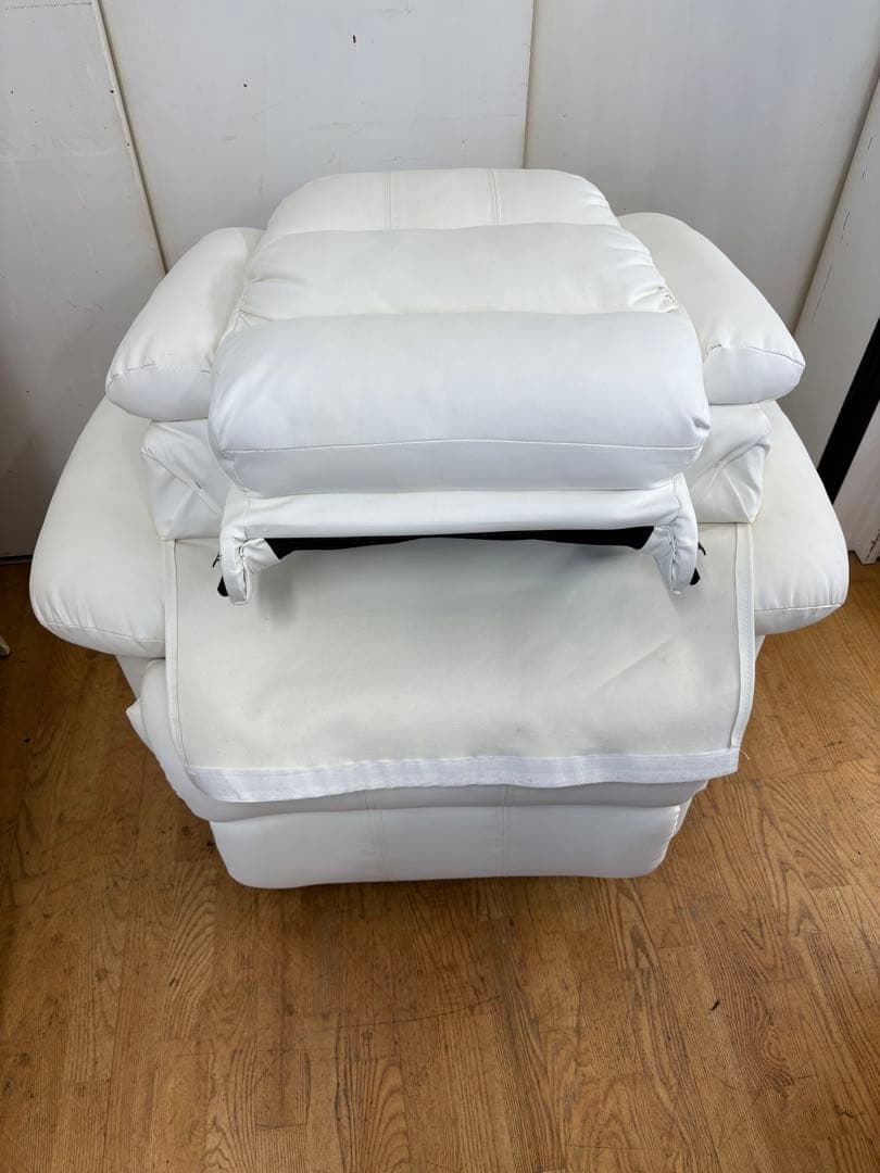 M026　手動式リクライニングソファ　ソファ　幅960ｍｍ