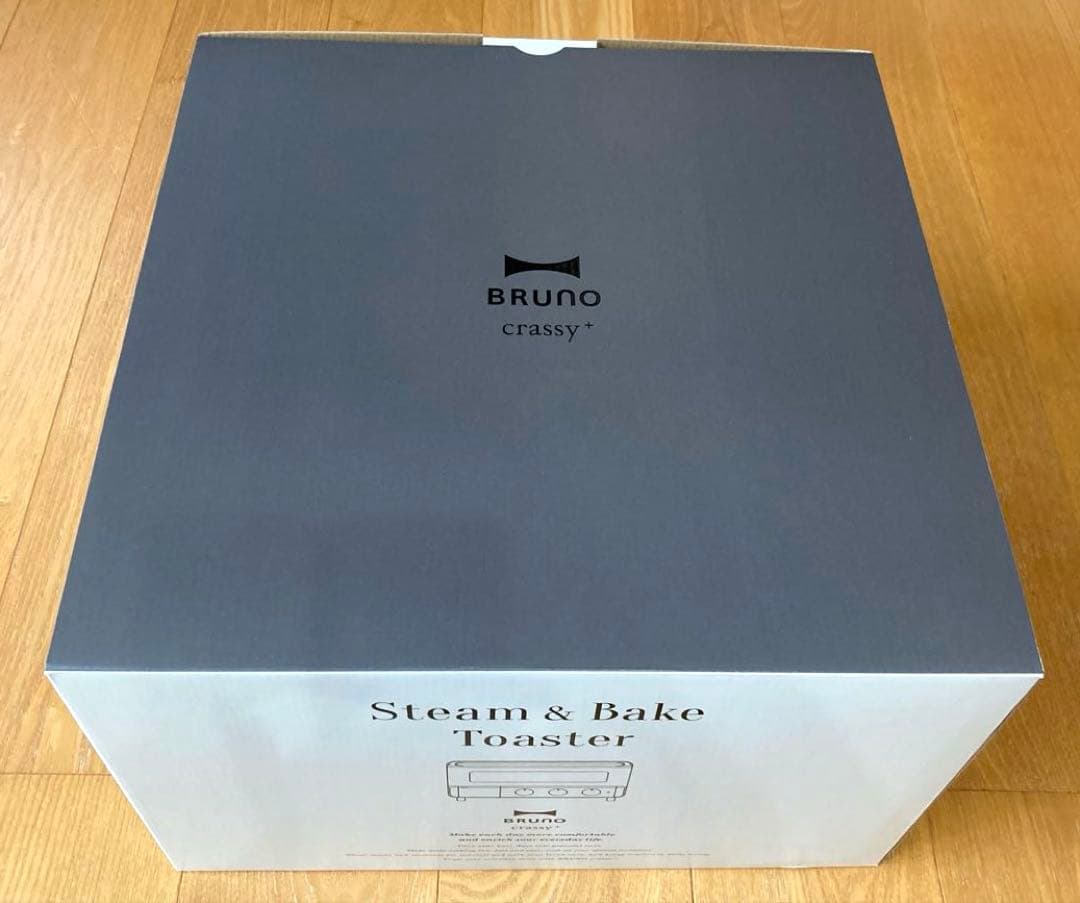 【新品未使用・送料込】Bruno スチーム＆ベイク トースター(ホワイト)