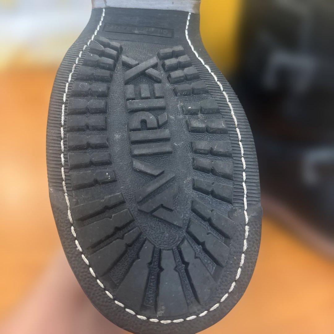 AVIREX ブラックエンジニアブーツ US 8.5