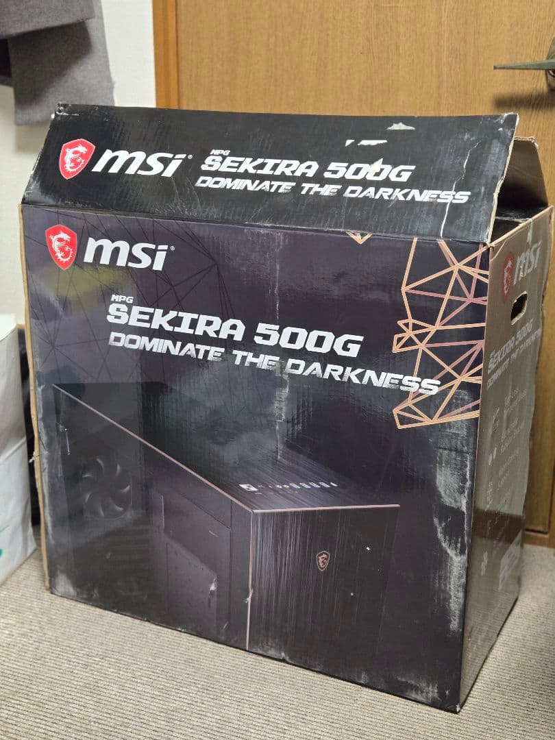 Windowsデスクトップ MSI MPG SEKIRA 500G PC RTX3080