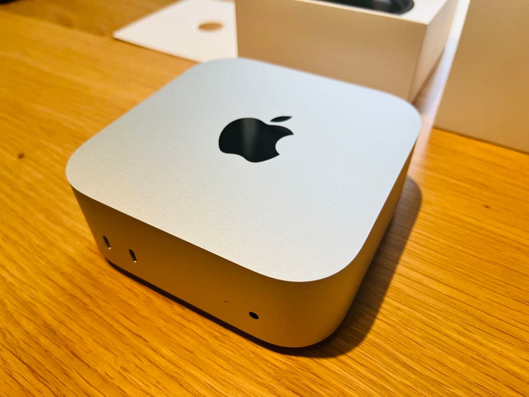 Apple M4 Mac mini（メモリ32GB 、SSD512GB
