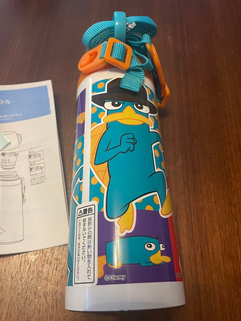 ディズニー フィニアスとファーブ 水筒 ステンレス