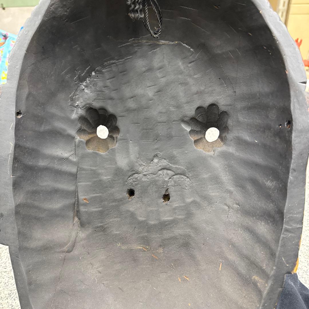 ★天狗 テング お面 木彫り 壁掛け用 縁起物 アンティーク コレクション 格安