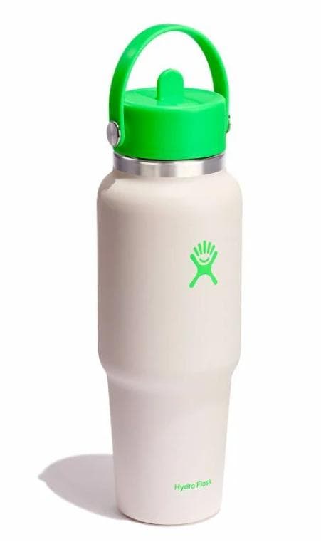 【日本未発売】Hydro Flask 32oz ネオングリーン ストロー付