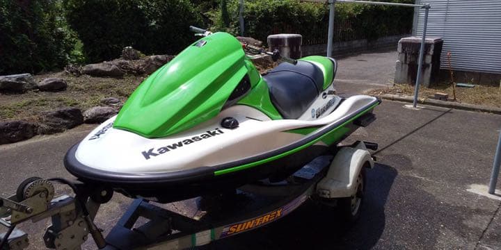 カワサキ　STX15f トレーラー付き