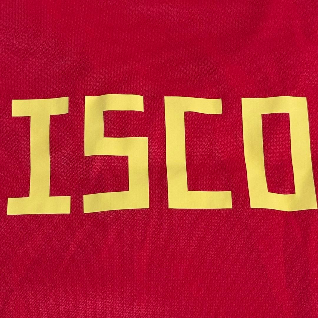 正規品 adidas スペイン代表 ISCO 18/19 ホーム ユニフォーム