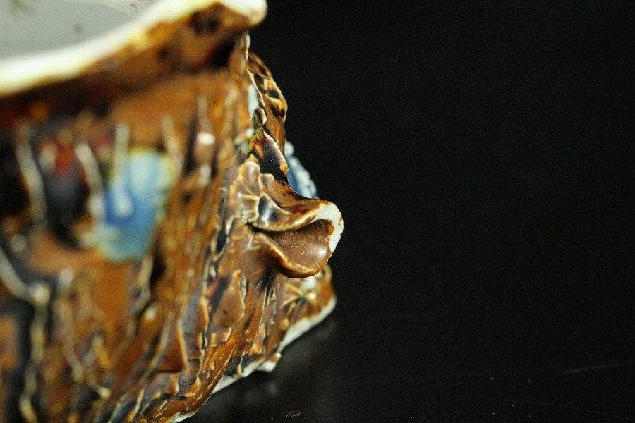 古平戸 名品 栄螺 蓋物 五件 京都料亭 蔵出