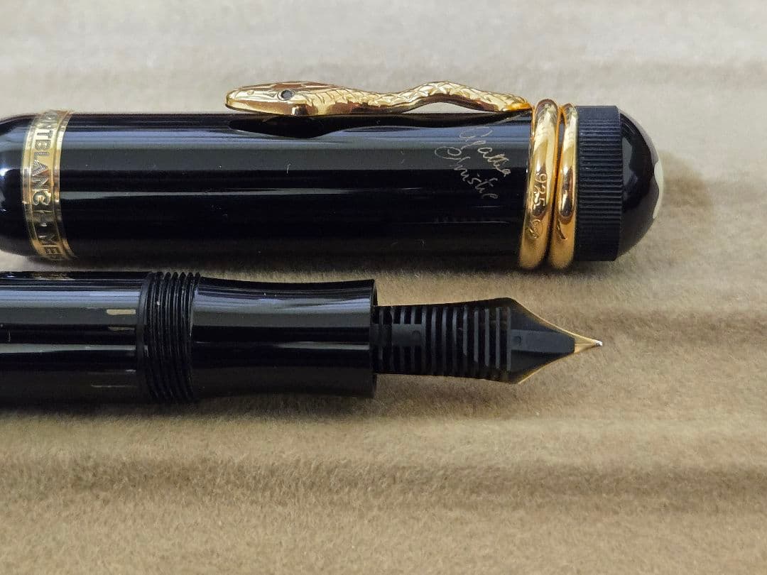 新品 モンブラン 作家シリーズ1993 アガサ・クリスティー バーメイル M