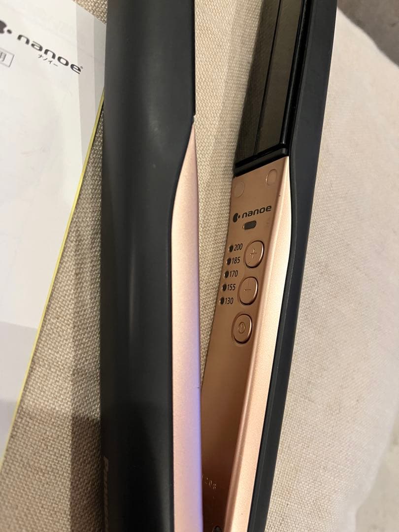 Panasonic EH-HS0E ナノケアストレートヘアアイロン パナソニック