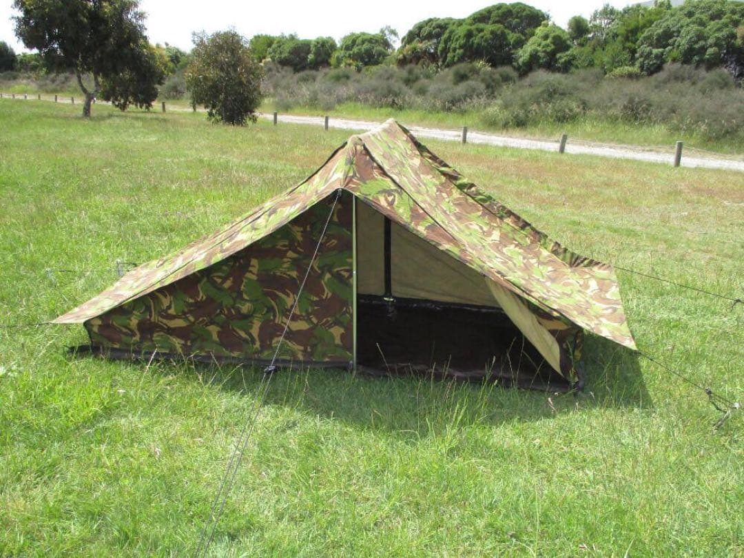 ★入手困難！テント収納袋付き！オランダ軍 一人用 テント サープラス