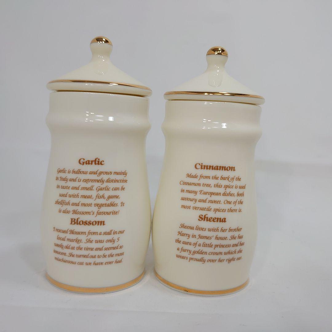 ダンバリーミント社 レズリー・アン・アイボリー スパイスジャー 6個セット②