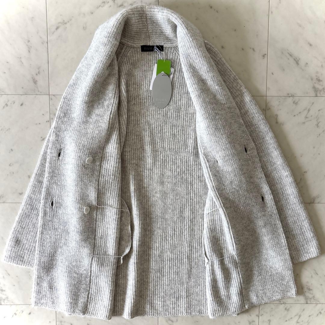 新品未使用 ダーマコレクション アルパカ混 ニットガウン 3L 大きいサイズ