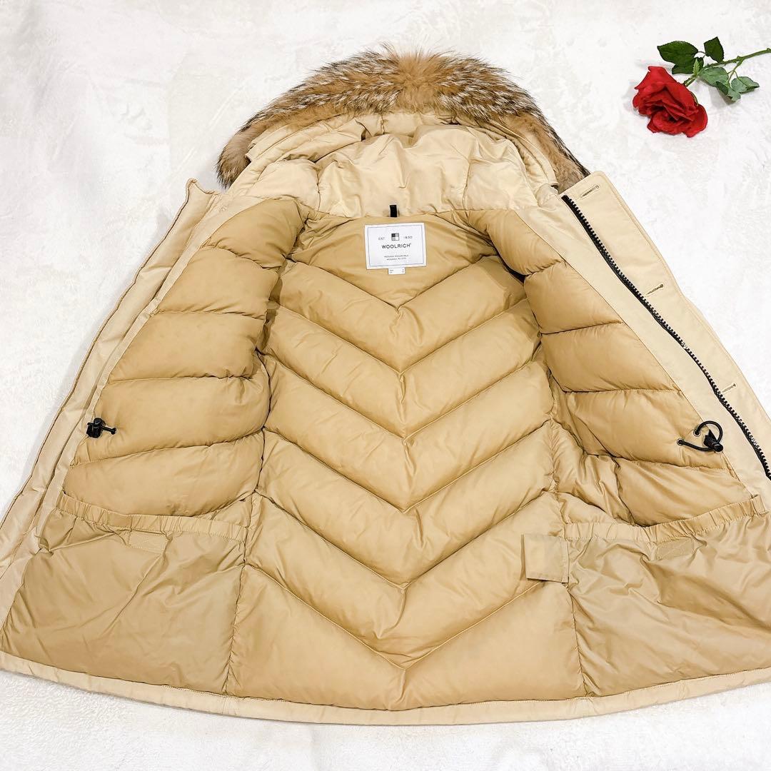 未使用✨　ウールリッチ　アークティックパーカー　ダウンジャケット　ベージュ