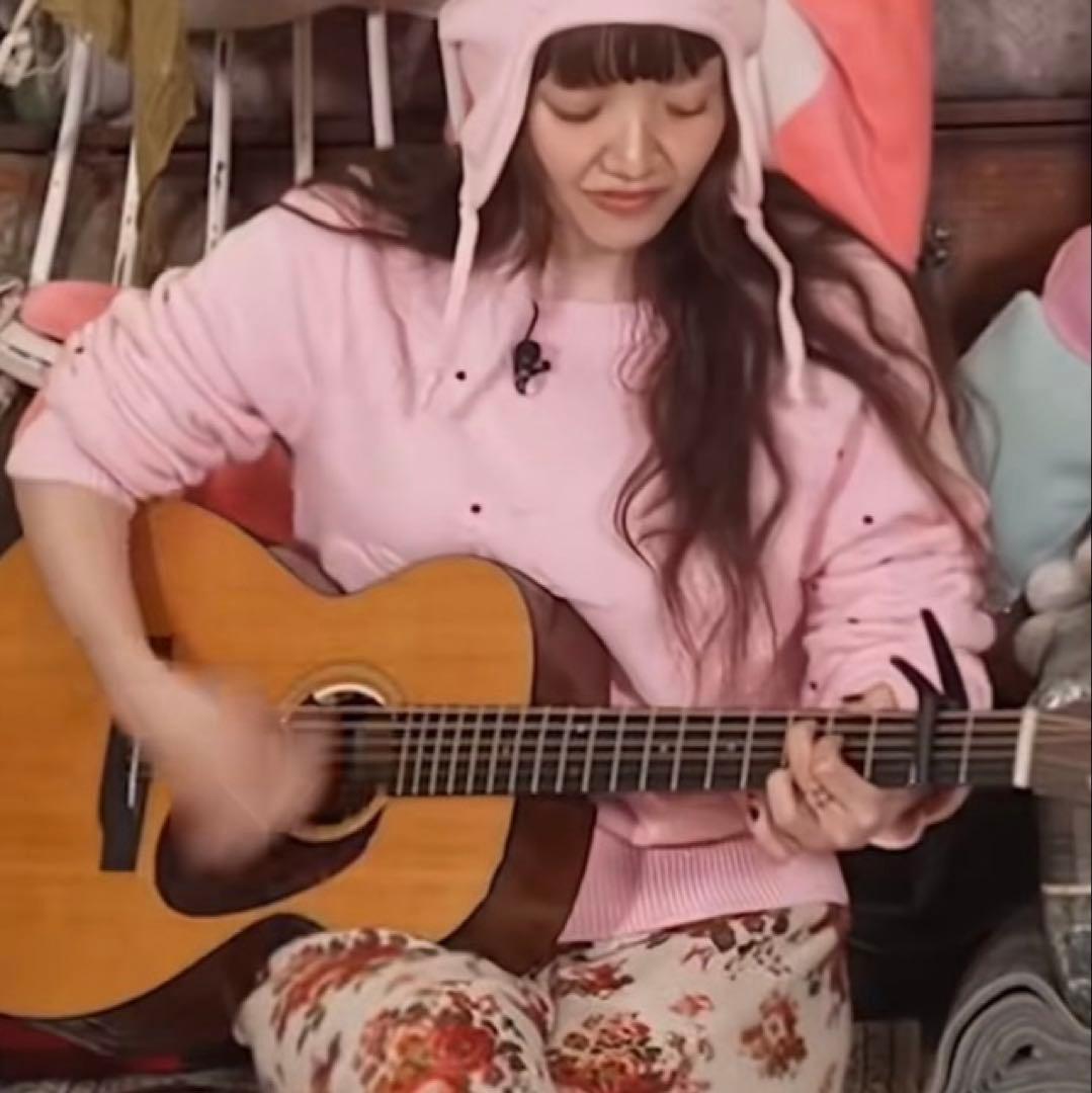 ［あいみょん着］dairiku Rabbit Tite Knit