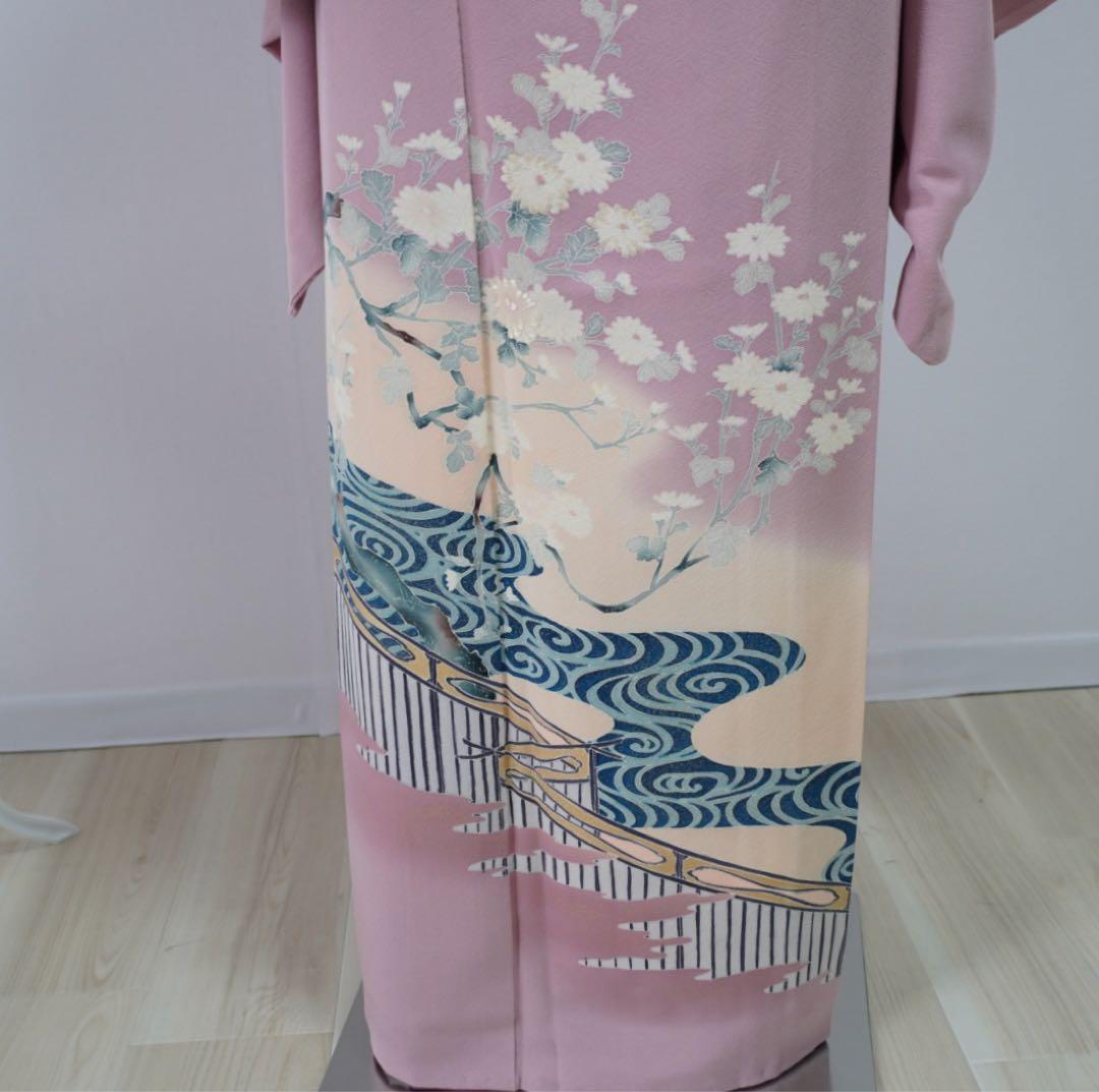 訪問着　4点フルセット 301c 正絹 七五三 お宮参り 入学式　卒園式　結婚式