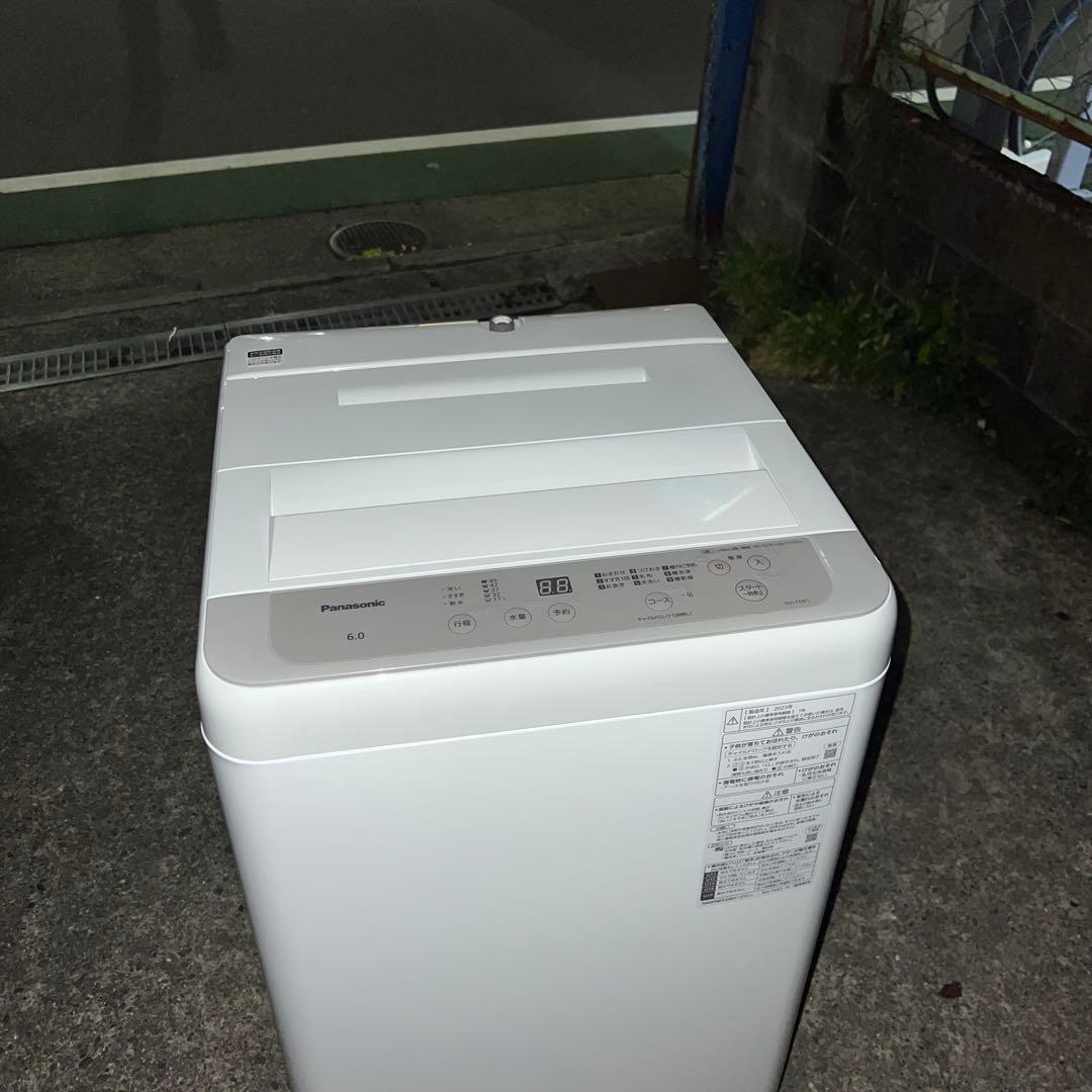 ⭐︎極美品23年製/Panasonic 全自動洗濯機【6.0kg】NA- F6B1