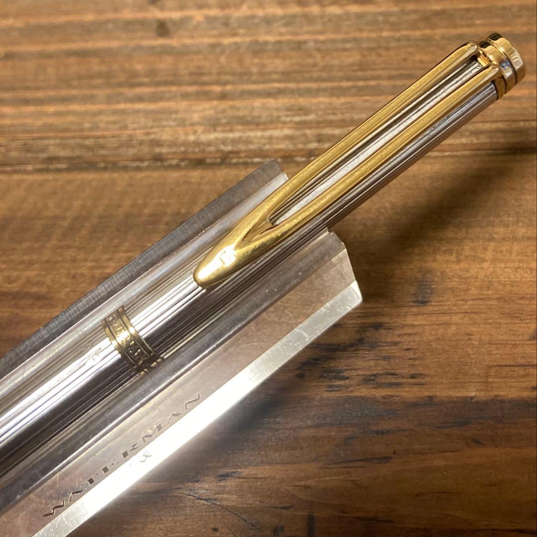 WATERMAN ウォーターマン ジェントルマン 100 64 純銀 ボールペン