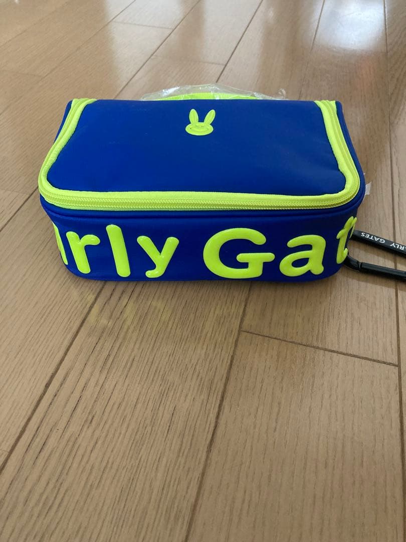PEARLY GATES マルチポーチ パロディロゴ 小物収納 ゴルフ 小物入