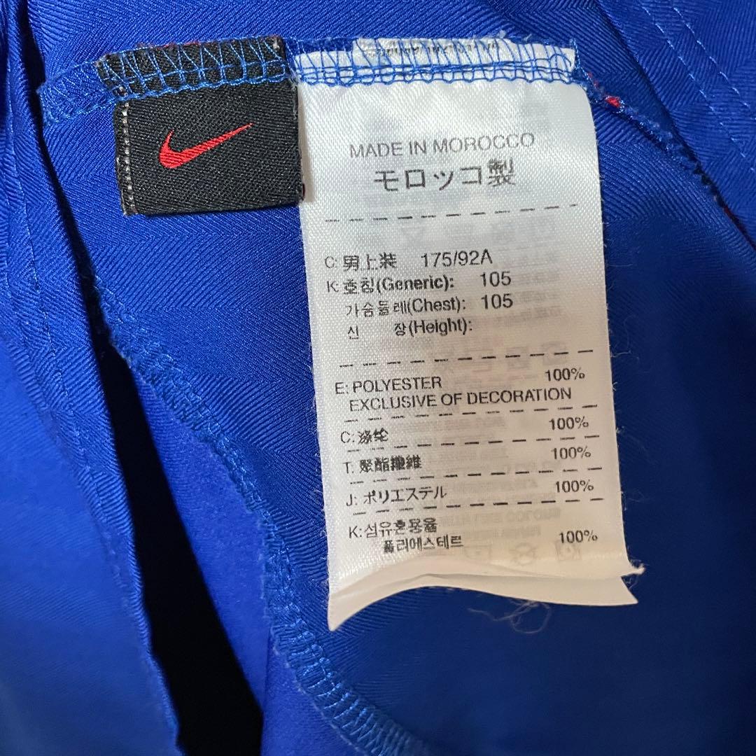【正規品】マンU 05-06 アウェイ 青 XL ボーダフォン