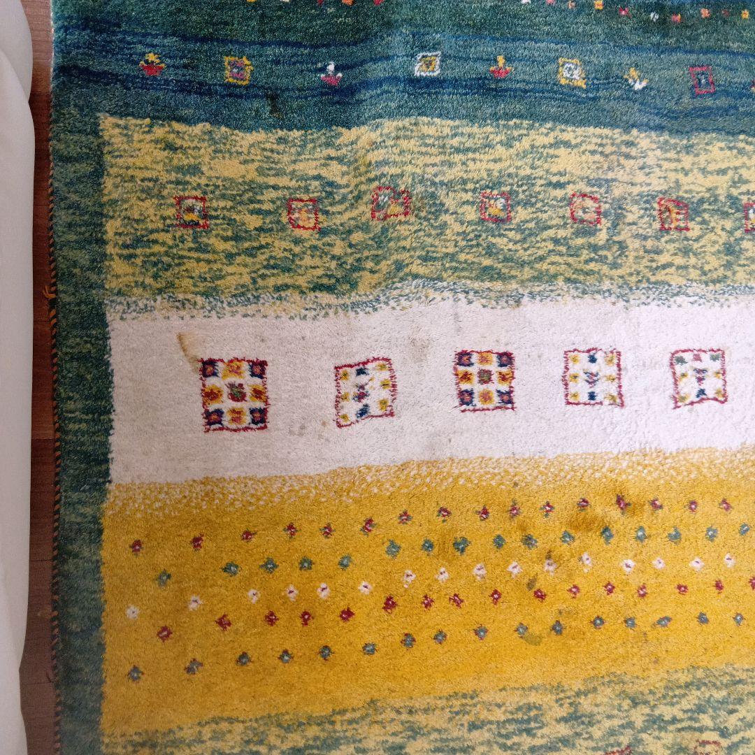 *まゆ様　ペルシャギャッベ 大塚家具購入 手織りラグ定価156600円