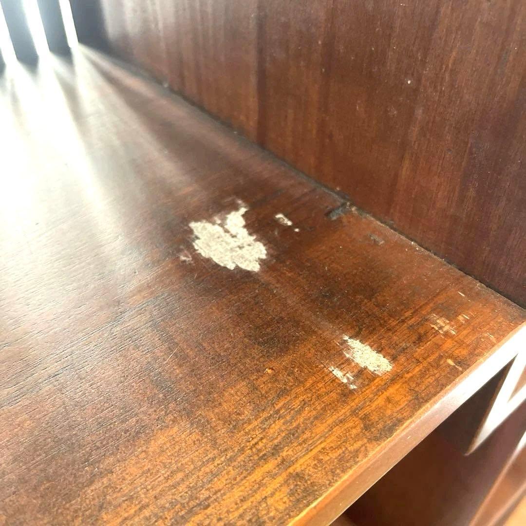 和風 アジアン 飾り棚 茶箪笥 アンティーク 古道具 キャビネット 格子デザイン