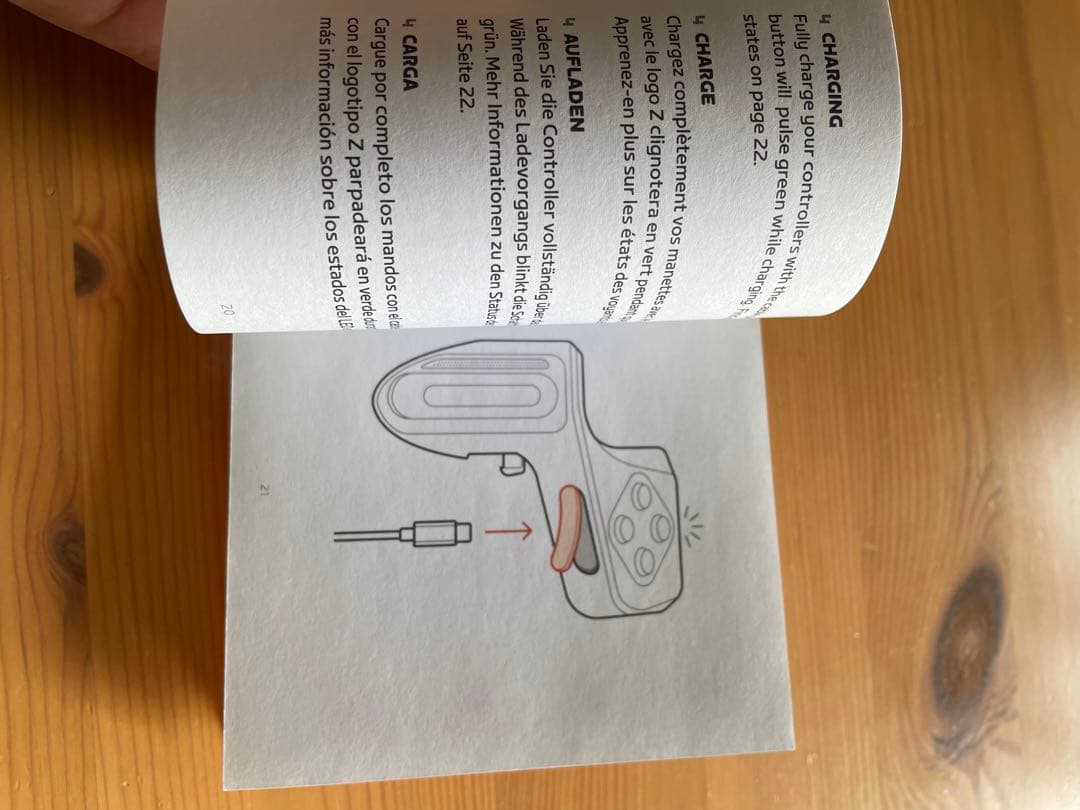 ZWIFT PLAY コントローラー 左右 箱無し 説明書 充電ケーブル 有り