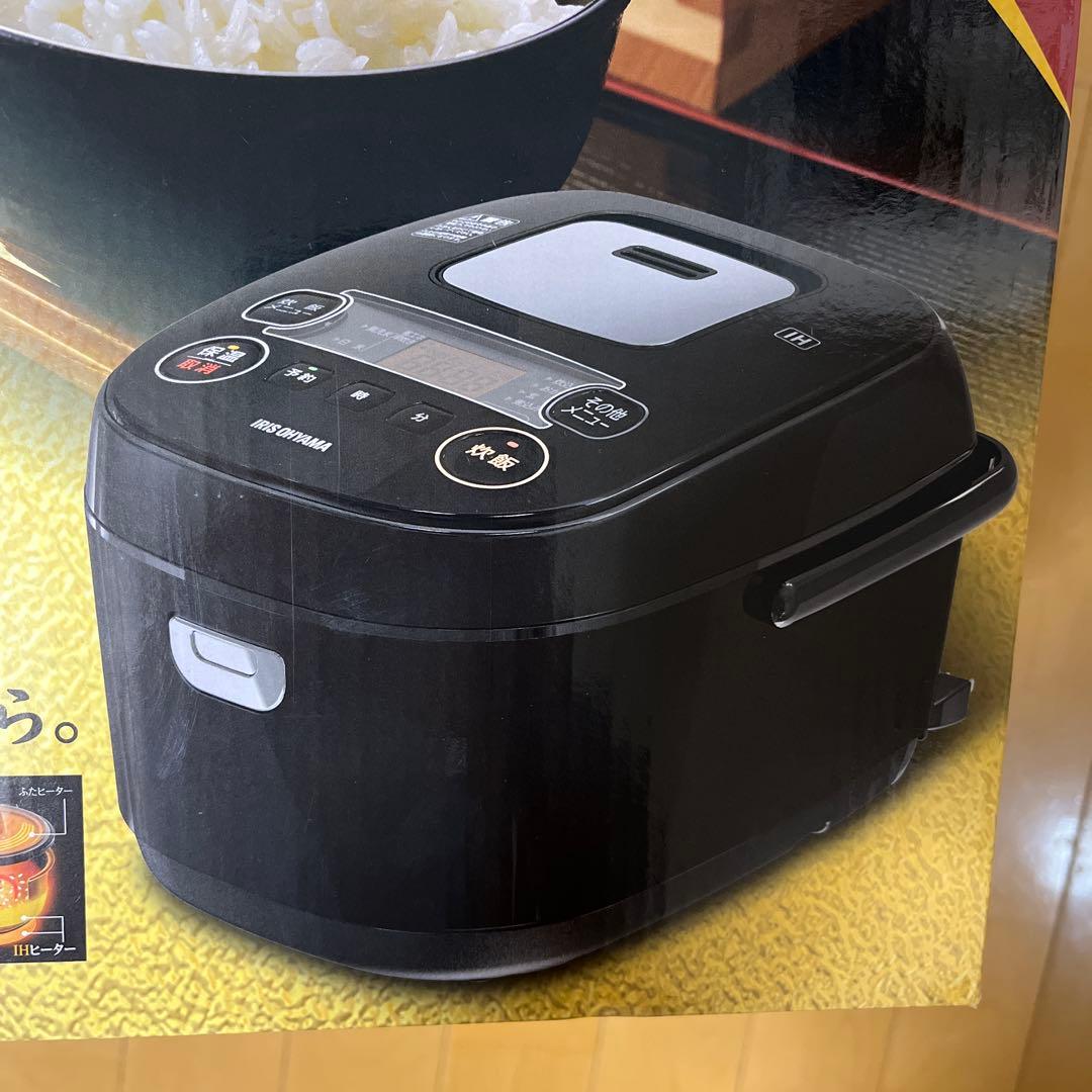 ずるねさん専用　IRIS OHYAMA IH炊飯器 ブラック　新品