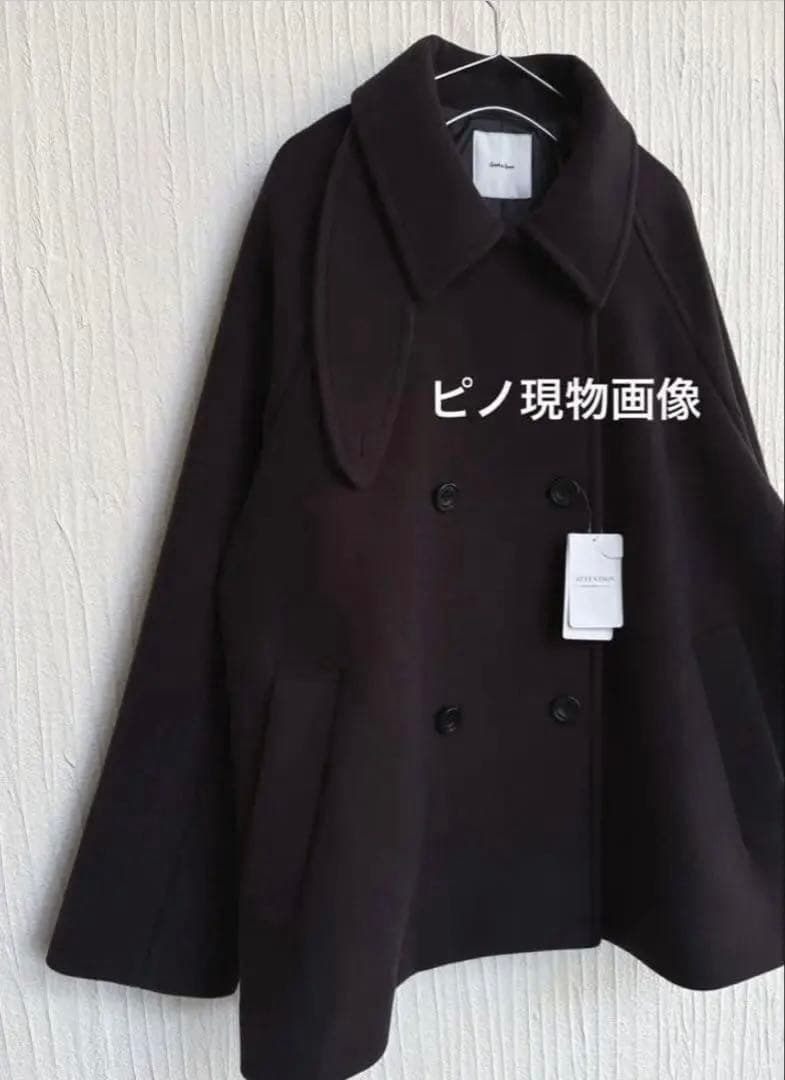 即日発送可！38【新品】S160スタンドカラーショートコート スピック＆スパン