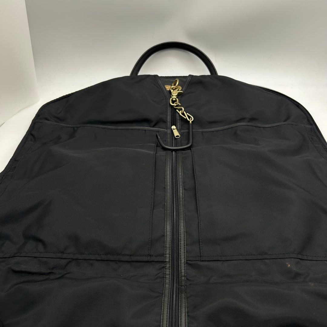 希少◎　コーチ　ガーメントバッグ　スーツケース　スーツカバー　レザー　黒　大容量