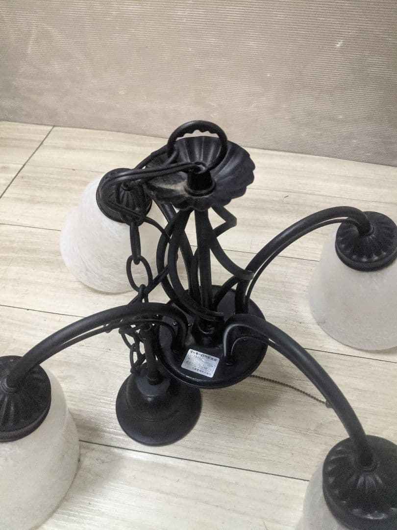 シャンデリア 6-8畳 クラシカル アンティーク調 天井照明 ライト