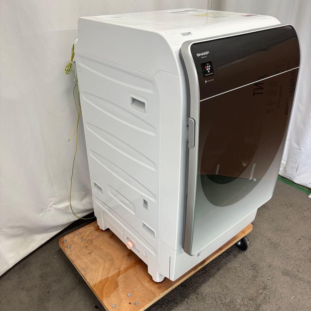 146⭕️ドラム式洗濯機　シャープ　乾燥　11キロ　右開き　設置無料　安い　23年
