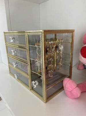 ジュエリーボックス アクセサリーケース アクセサリー収納 ピアス収納収納ケースm