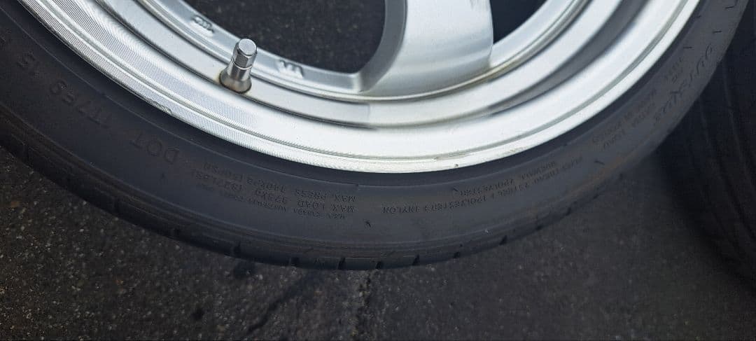 ステルスレーシング　k36　16インチ 　6j タイヤセット