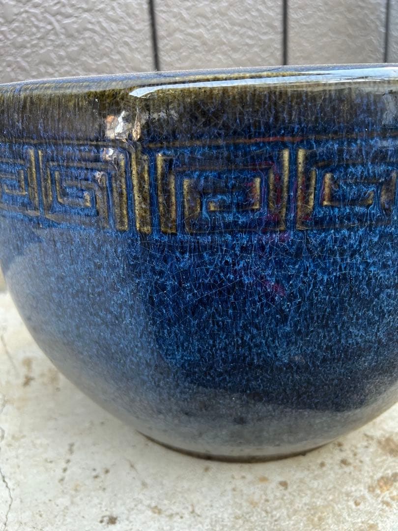 火鉢 直径約36cm金魚鉢 睡蓮鉢 メダカ鉢