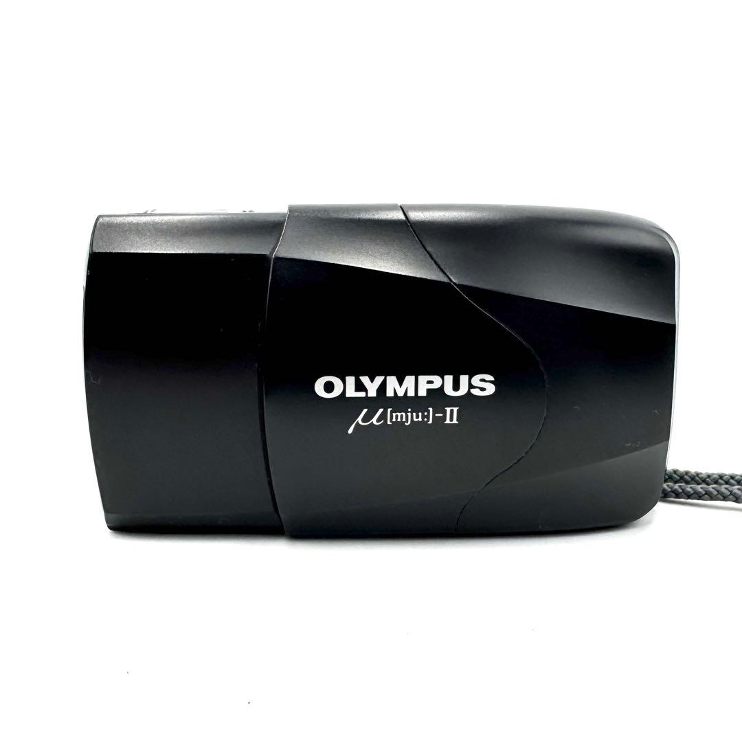 完動/美品❁Olympus オリンパス mju ii 2 フィルムカメラ 単焦点