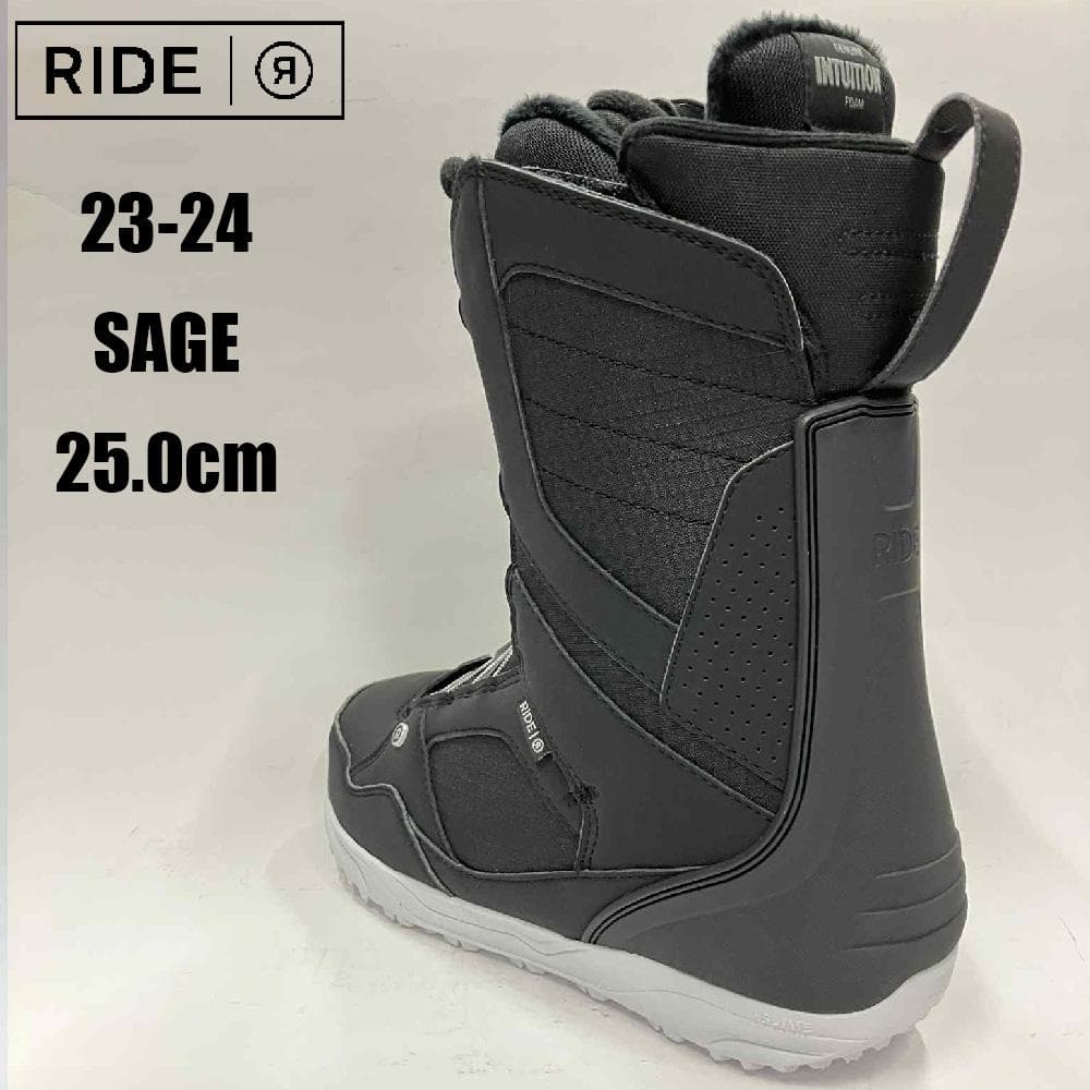 【新品】23-24 RIDE SAGE 25.0cm 女性用スノーボードブーツ