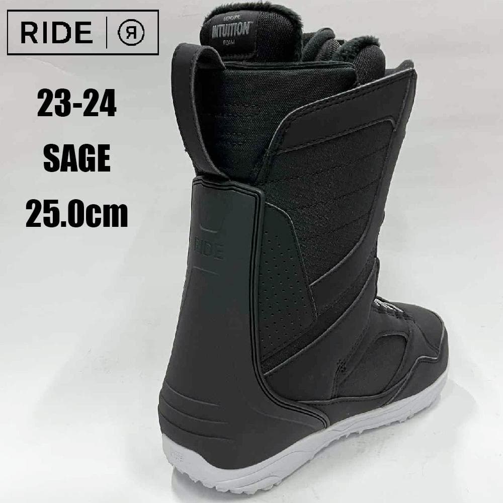 【新品】23-24 RIDE SAGE 25.0cm 女性用スノーボードブーツ