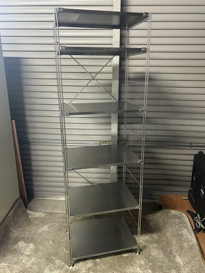 ☆GD202 無印良品 ステンレスユニット シェルフ 大　幅58cm