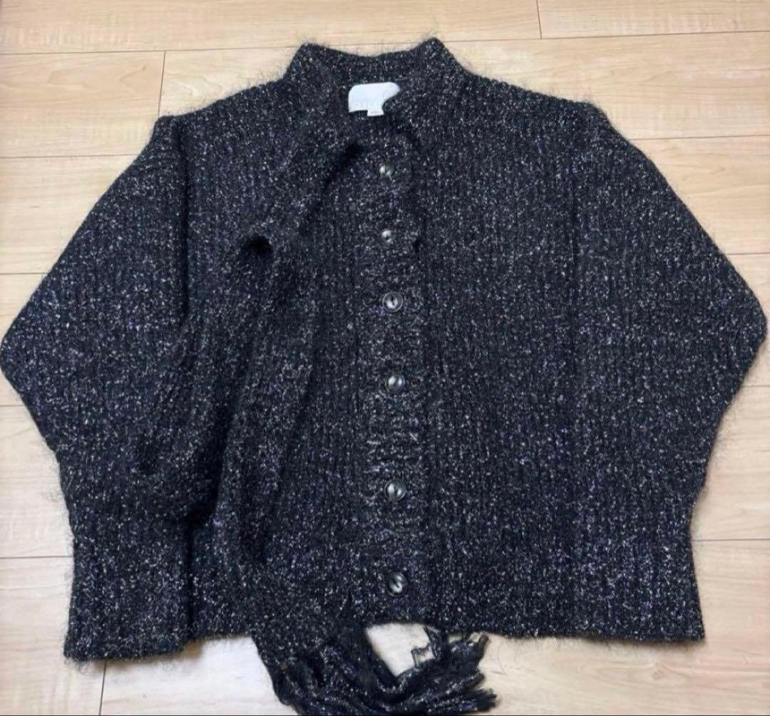 orimi sparkle knit blouson ニット